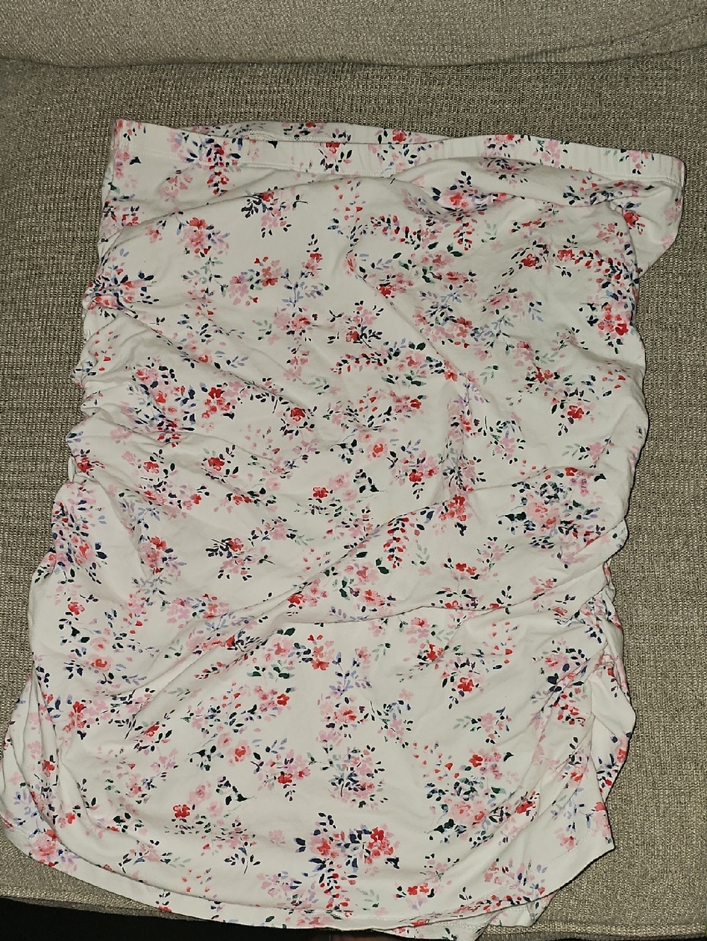 Torrid Foxy Ruched Tube Top Size 1